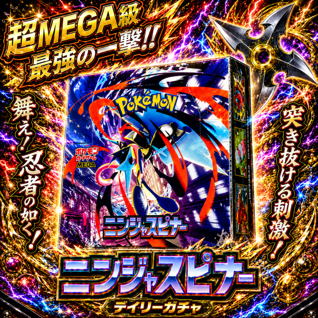 ニンジャスピナー1日1回ガチャ